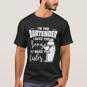 Camiseta Eu Tenho O Booze Eu Faço As Regras Eu Sou O Bender