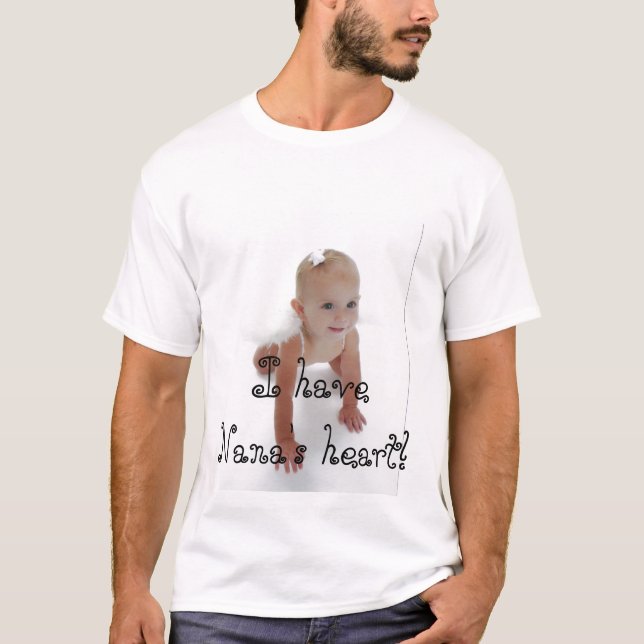 Camiseta Eu tenho o coração de Nana! (Frente)