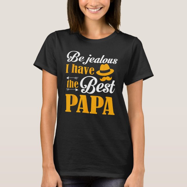 Camiseta Eu tenho o melhor pai (Frente)