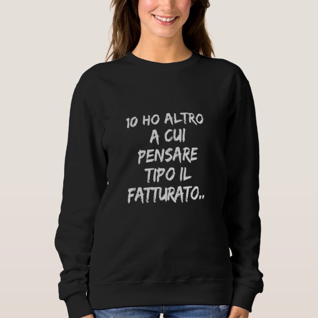 CAMISETA EU TENHO OUTRO PARA PENSAR COMO A RECEITA (Frente)
