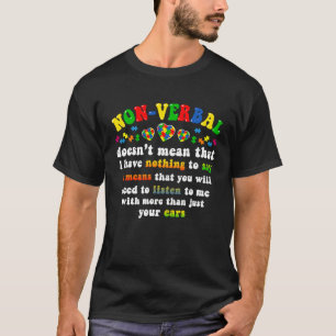 Camiseta Eu Tenho Peça de Puzzle de Conscientização do Auti