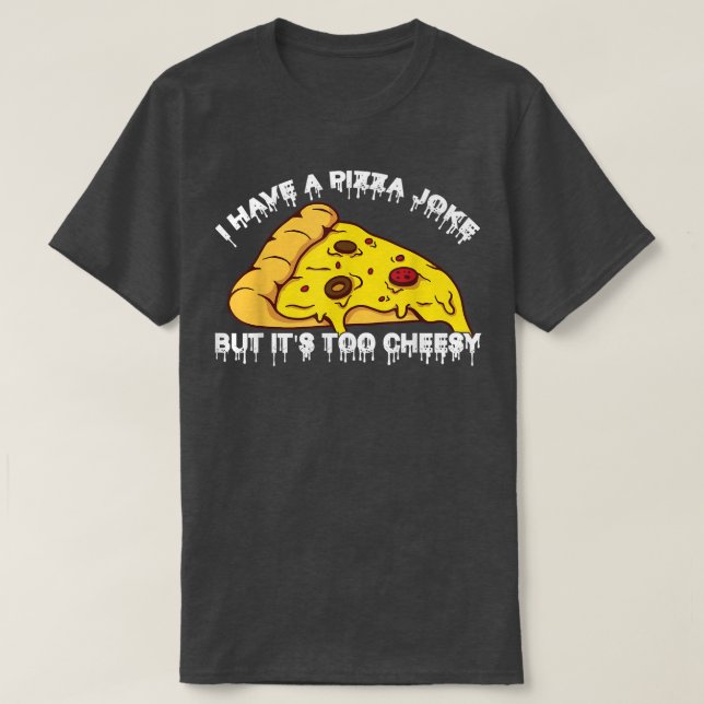 Camiseta Eu Tenho Piada De Pizza, Mas É Muito Piadas De Che (Frente do Design)