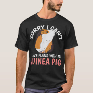 Camiseta Eu Tenho Planos Com Meu Proprietário De Porcos Da