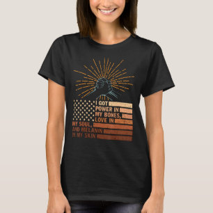 Camiseta Eu Tenho Poder No Amor Dos Meus Ossos Na Minha Alm