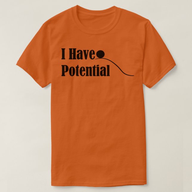 Camiseta Eu Tenho Potencial 2 (Frente do Design)
