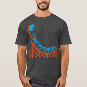 Camiseta Eu Tenho Potencial Presente De Nerd De Física De 