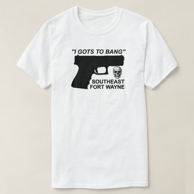 Camiseta Eu Tenho que Dar um Bang  (Frente do Design)