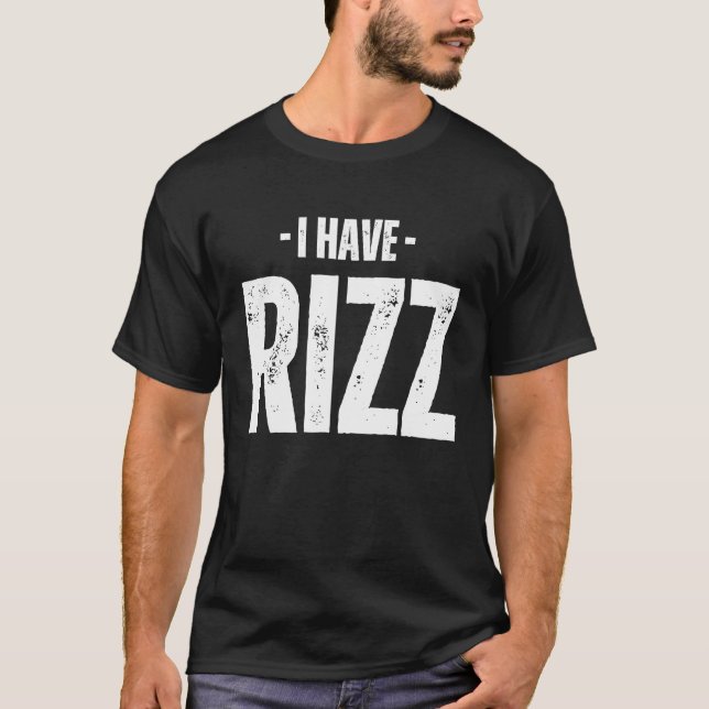 Camiseta Eu Tenho Rizz Meme (Frente)