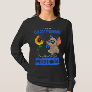 Camiseta Eu tenho síndrome de carga que eu tenho permissão 