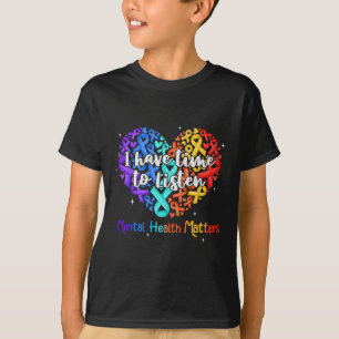 Camiseta Eu Tenho Tempo Para Ouvir Problema de Conscientiza