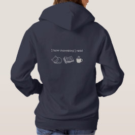 Camiseta Eu Tenho Tudo o Que Preciso - Livro de Gatos Amant