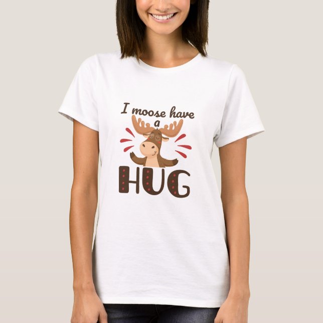 Camiseta Eu tenho um abraço (Frente)