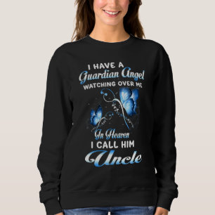 Camiseta Eu Tenho Um Anjo da Guarda Me Observando no Céu
