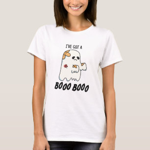 Camiseta Eu tenho um Boo Boo Boo Cute Halloween ferido Ghos