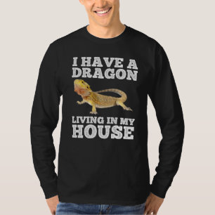 Camiseta Eu Tenho Um Dragão Vivendo Na Minha Casa Dragão