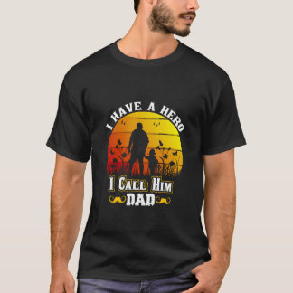 Camiseta Eu Tenho Um Herói Eu Posso Dar-Lhe Pai