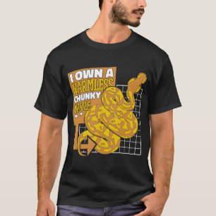 Camiseta Eu Tenho Um Macarrão Sem Danos Píthonidae Banana B