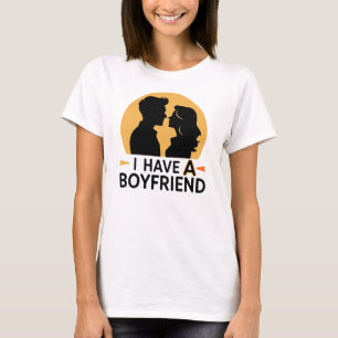 Camiseta Eu tenho um namorado