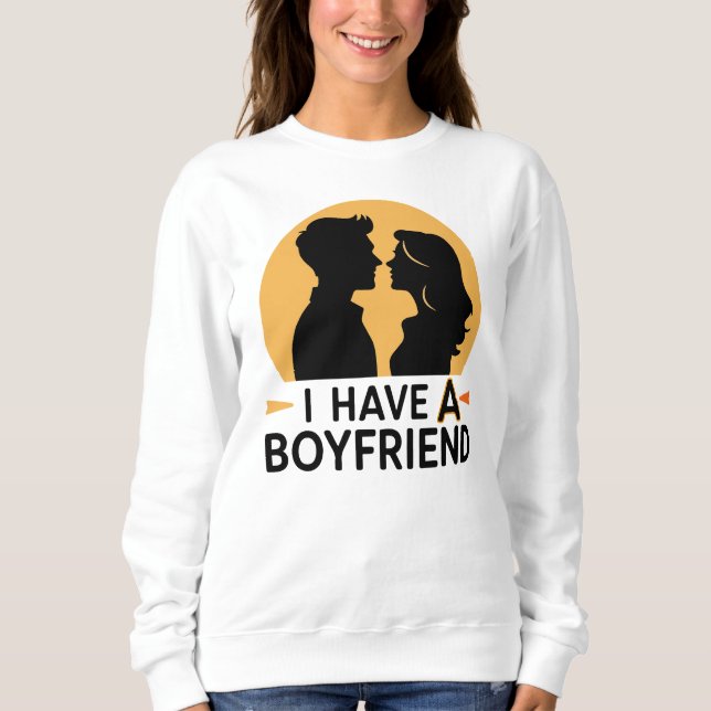 Camiseta Eu tenho um namorado (Frente)