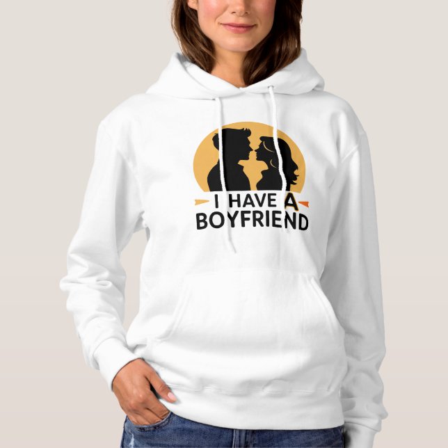 Camiseta Eu tenho um namorado (Frente)