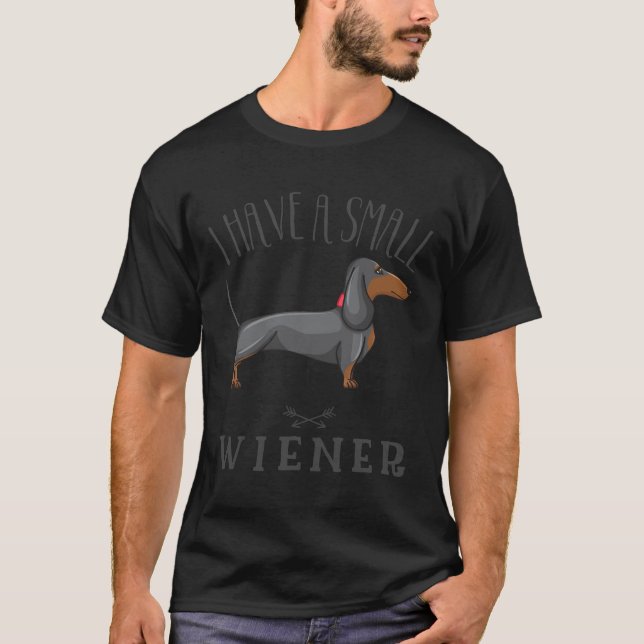 Camiseta Eu Tenho Um Pequeno Cachorro-Vidro-Vidro (Frente)
