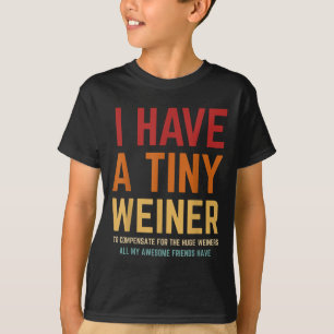 Camiseta Eu Tenho Um Pequeno Pênis Despedida de Solteiro Pi