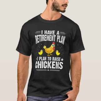 Camiseta Eu Tenho Um Plano De Aposentadoria Eu Planejo Cria