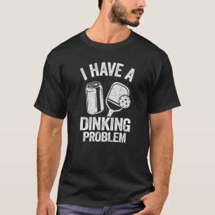Camiseta Eu Tenho Um Problema De Jantar Colher Piadas De Bo
