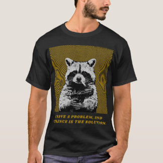 Camiseta Eu tenho um problema e a violência é a solução
