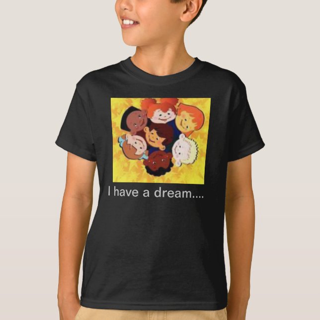 Camiseta Eu tenho um sonho (Frente)