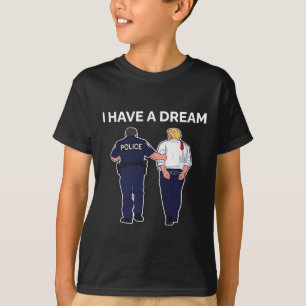 Camiseta Eu Tenho Um Sonho Trump Preso
