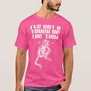 Camiseta Eu Tenho Um Toque Do Sapo Engraçado Do Tismo