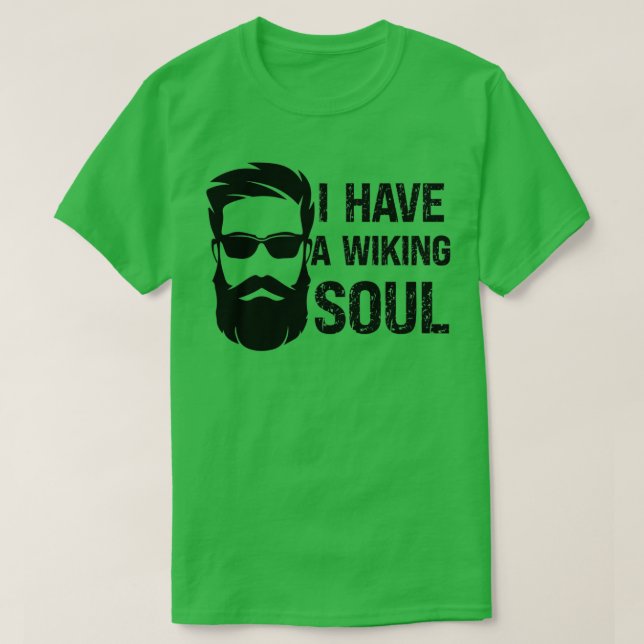 Camiseta Eu tenho uma alma vigarista Dia Mundial da Barba (Frente do Design)