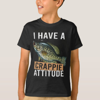 Camiseta Eu tenho uma atitude de merda pesca