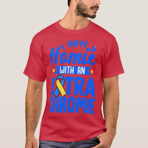 Camiseta Eu Tenho Uma Casa Com Uma Síndrome De Chromie Abai