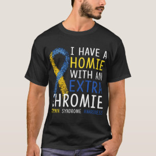 Camiseta Eu Tenho Uma Casa Com Uma Síndrome De Chromie Abai