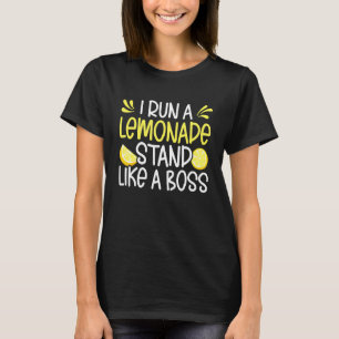 Camiseta Eu Tenho Uma Pista De Limonada Como Um Chefe Lem D