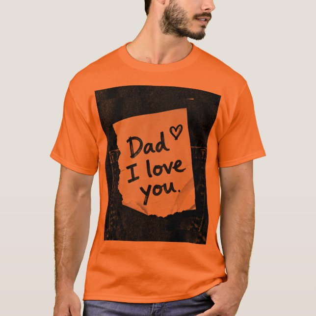 Camiseta Eu tenho você pai (Frente)