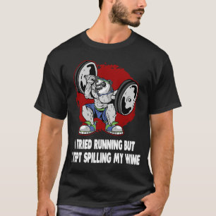 Camiseta Eu Tentei Correr Mas Eu Continuei A Esmagar O Meu