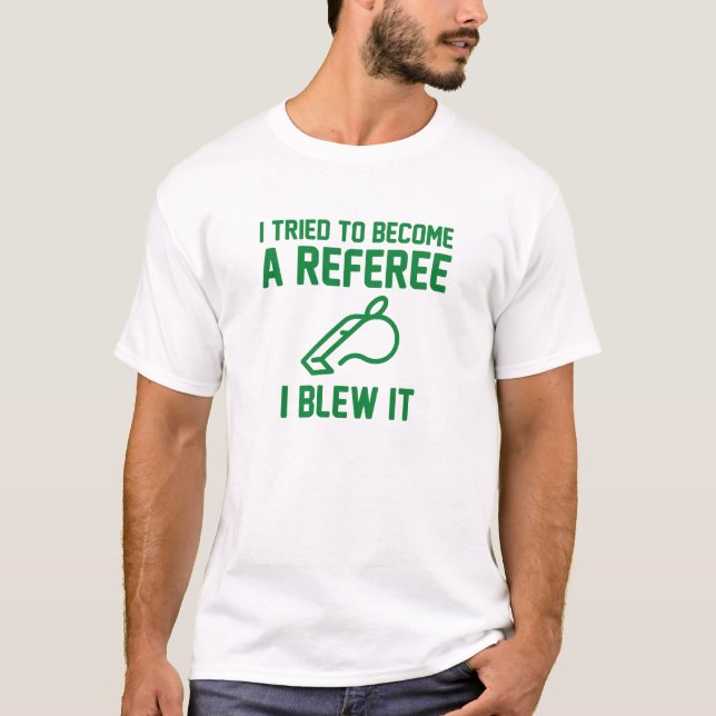 Camiseta Eu Tentei Me Tornar Um Referente (Frente)