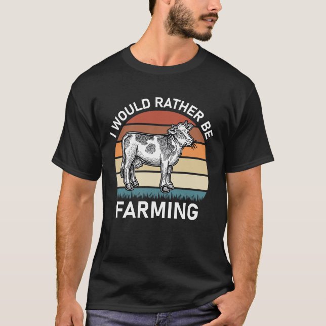 Camiseta Eu Teria Preferencialmentes De Cultivar (Frente)