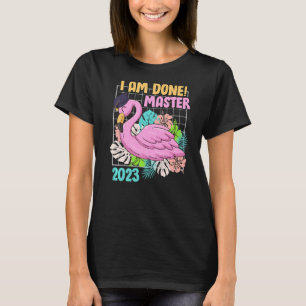 Camiseta Eu terminei o mestrado 2023 mestre Premium