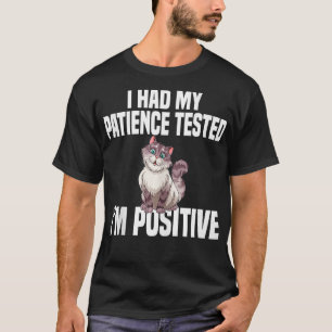 Camiseta Eu Testei Minha Paciência, Eu Sou Um Sarcast Engra