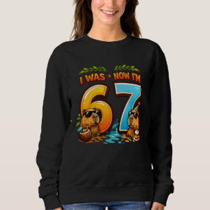Camiseta Eu tinha 6 anos Agora eu tenho 7 Aniversário 67 Me