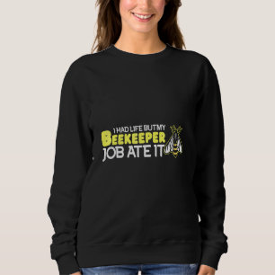 Camiseta Eu Tinha Vida Mas Meu Emprego de Apicultor a Comeu