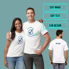 Camiseta Eu tive minha vacinação