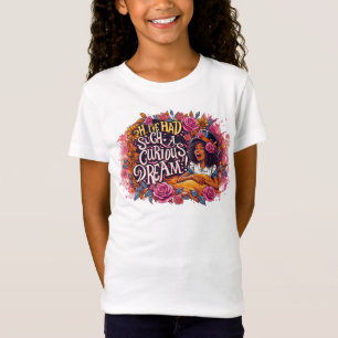 Camiseta Eu tive um sonho tão curioso Alice no País das Mar