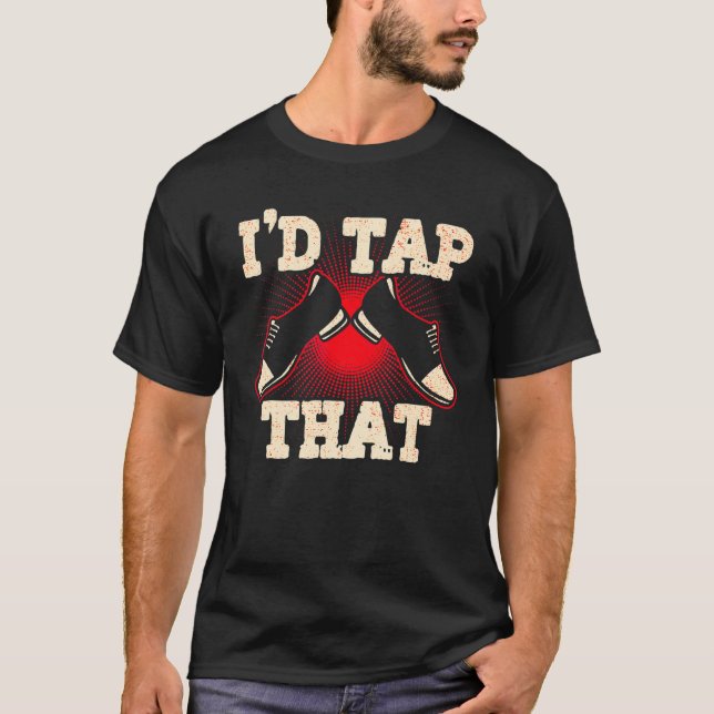 Camiseta Eu tocaria naquela dança 5 (Frente)