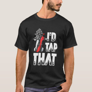 Camiseta Eu tocaria naquele bombeiro americano.