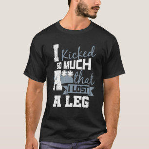 Camiseta Eu Tocava Tanto Um Amputeo De Perna Deficiente Amp